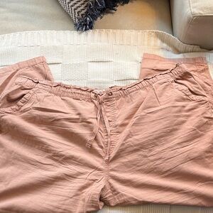 Women’s Sonoma Peach Drawstring Pants.  Size 2X.  New never worn.  Tags removed